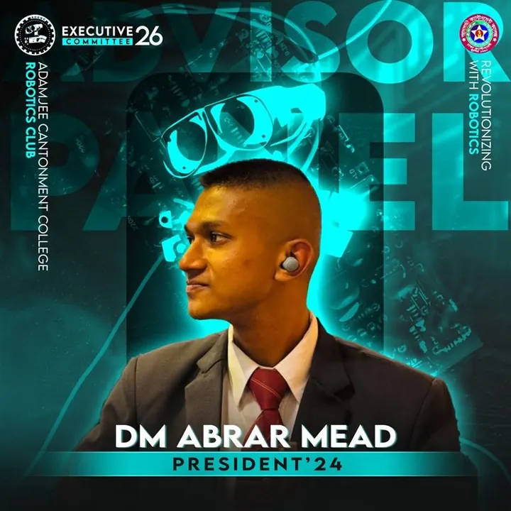 DM Abrar Mead, President'24