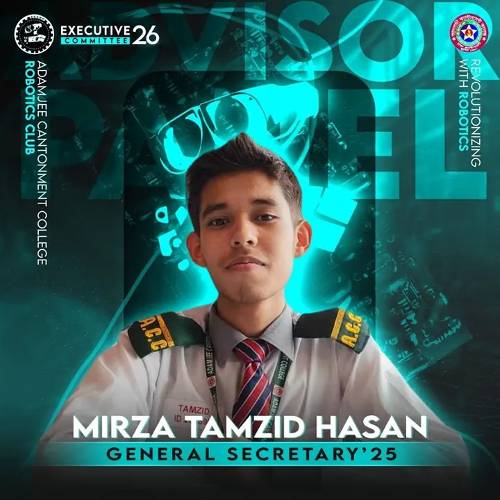 Mirza Tamzid Hasan, General Secretary'25