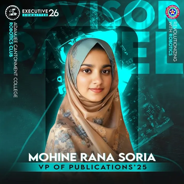 Mohine Rana Soria, VP of Publications'25