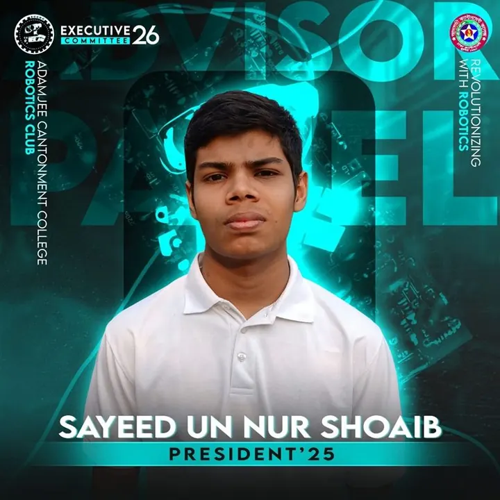 Sayeed Un Nur Shoaib, President'25