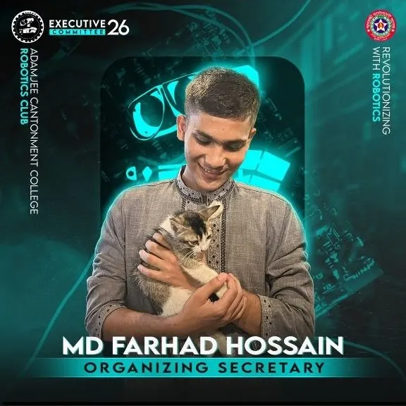 Md. Farhad Hossain, Organizing Secretary