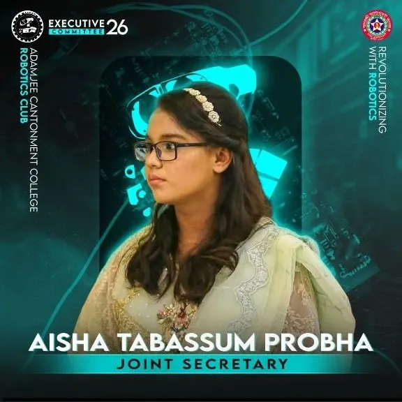 Aisha Tabassum Probha, Joint Secretary