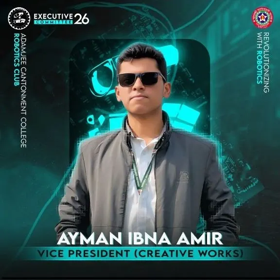 Ayman Ibna Amir, Vice President (Creative Works)